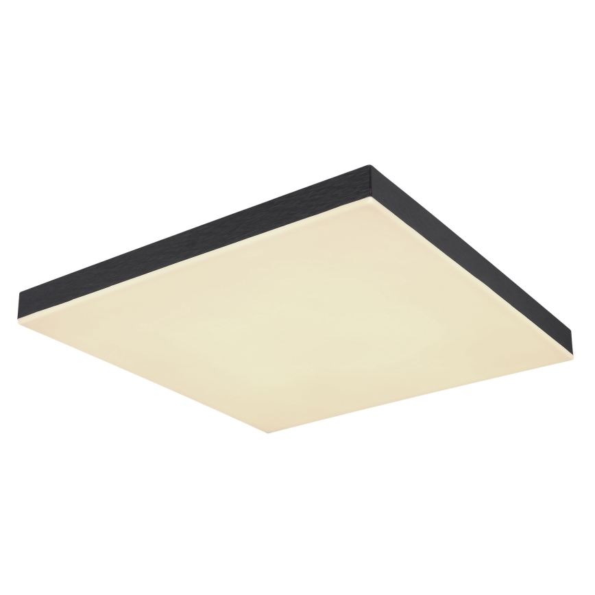 Globo - LED Dimmable ceiling light LED/24W/230V 2700-6500K black + remote control