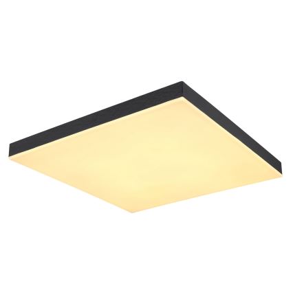 Globo - LED Dimmable ceiling light LED/24W/230V 2700-6500K black + remote control
