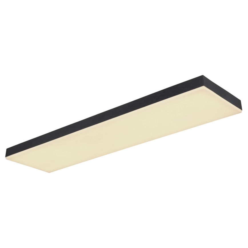 Globo - LED Dimmable ceiling light LED/24W/230V 2700-6500K black + remote control