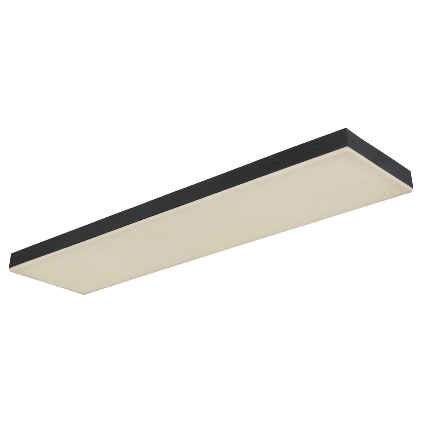 Globo - LED Dimmable ceiling light LED/24W/230V 2700-6500K black + remote control