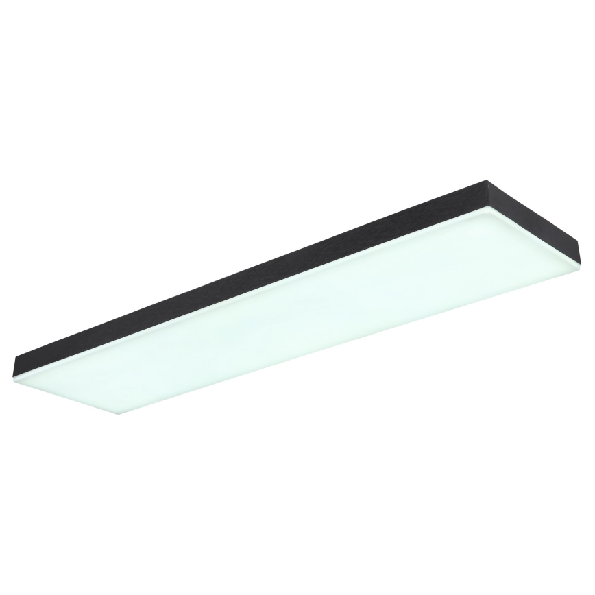 Globo - LED Dimmable ceiling light LED/24W/230V 2700-6500K black + remote control
