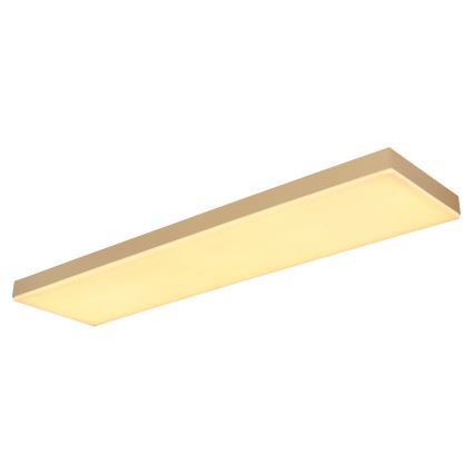 Globo - LED Dimmable ceiling light LED/24W/230V 2700-6500K gold + remote control
