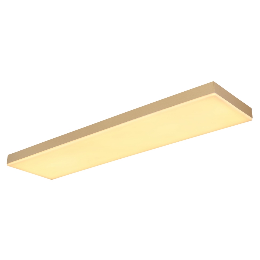 Globo - LED Dimmable ceiling light LED/24W/230V 2700-6500K gold + remote control