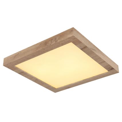 Globo - LED Ceiling light LED/16W/230V brown