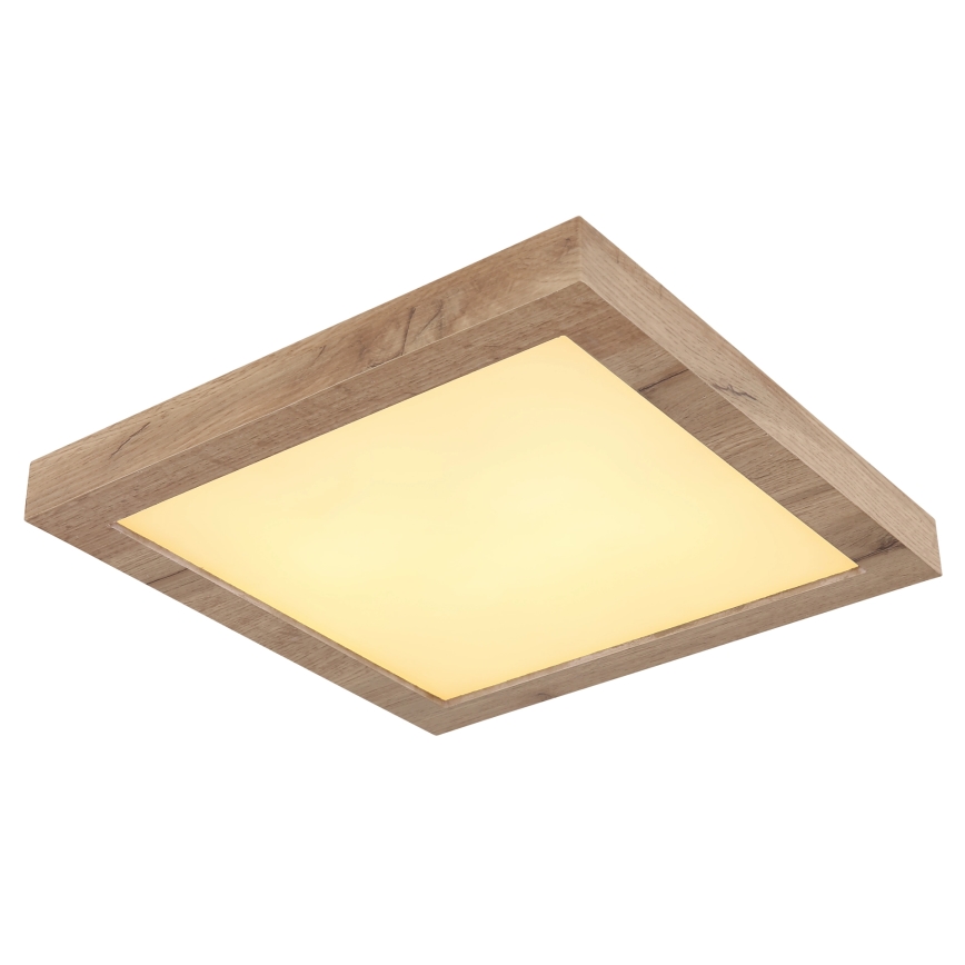 Globo - LED Ceiling light LED/16W/230V brown