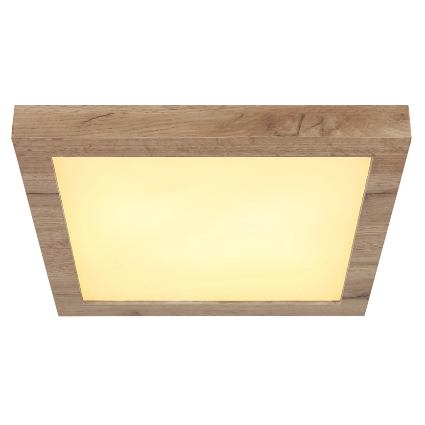Globo - LED Ceiling light LED/16W/230V brown