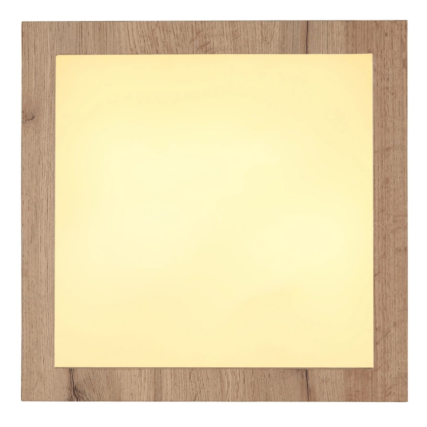 Globo - LED Ceiling light LED/16W/230V brown