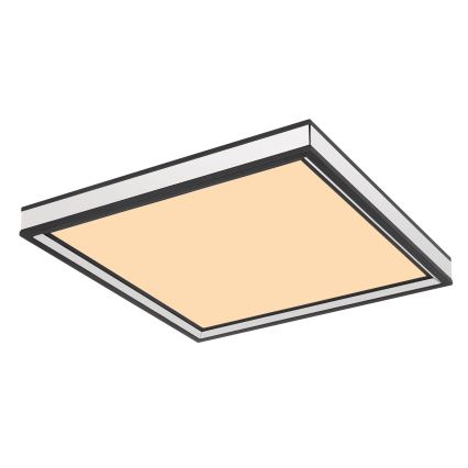 Globo - LED Ceiling light LED/12W/230V 30x30 cm black/white