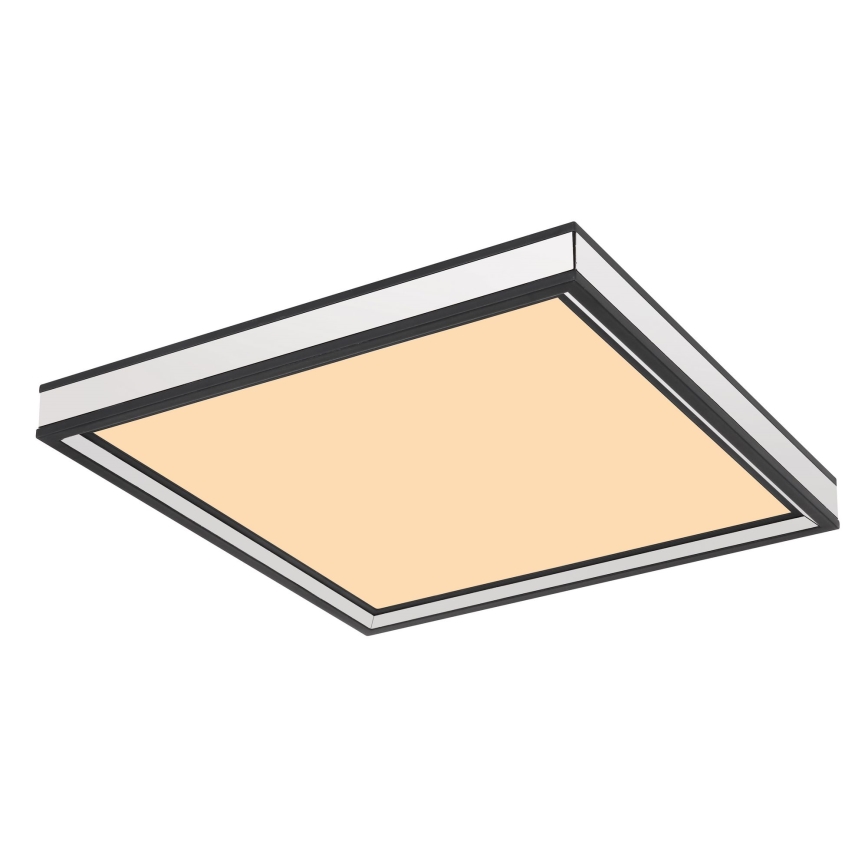 Globo - LED Ceiling light LED/12W/230V 30x30 cm black/white