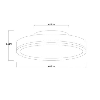 Globo - LED Ceiling light LED/24W/230V 3000K d. 45 cm