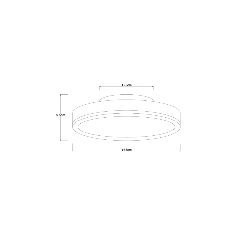 Globo - LED Ceiling light LED/24W/230V 3000K d. 45 cm