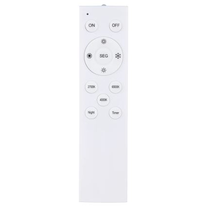 Globo - Dimmable LED ceiling light LED/36W/230V 2700-6500K 30x120 cm + remote control