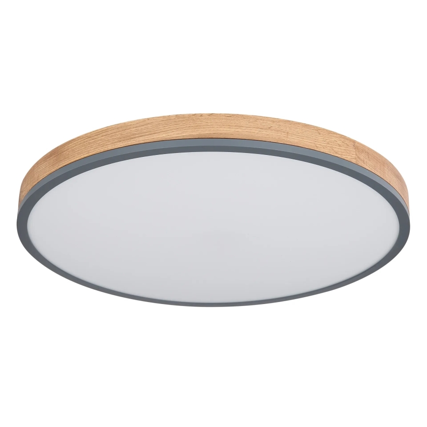 Globo - LED Dimmable ceiling light LED/40W/230V 2700-6500K d. 60 cm + remote control brown/grey