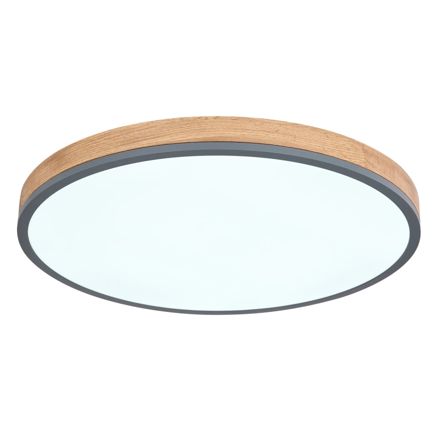 Globo - LED Dimmable ceiling light LED/40W/230V 2700-6500K d. 60 cm + remote control brown/grey