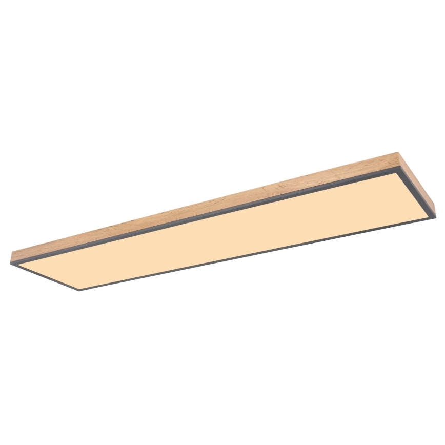 Globo - LED Dimmable ceiling light LED/36W/230V 2700-6500K + remote control brown/grey