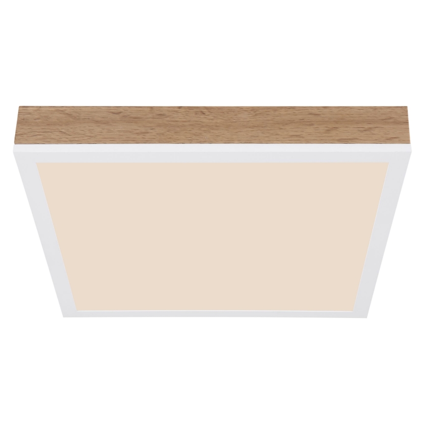 Globo - LED Ceiling light LED/12W/230V 30x30 cm brown