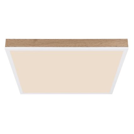 Globo - LED Dimmable ceiling light LED/24W/230V 2700-6500K + remote control brown/white