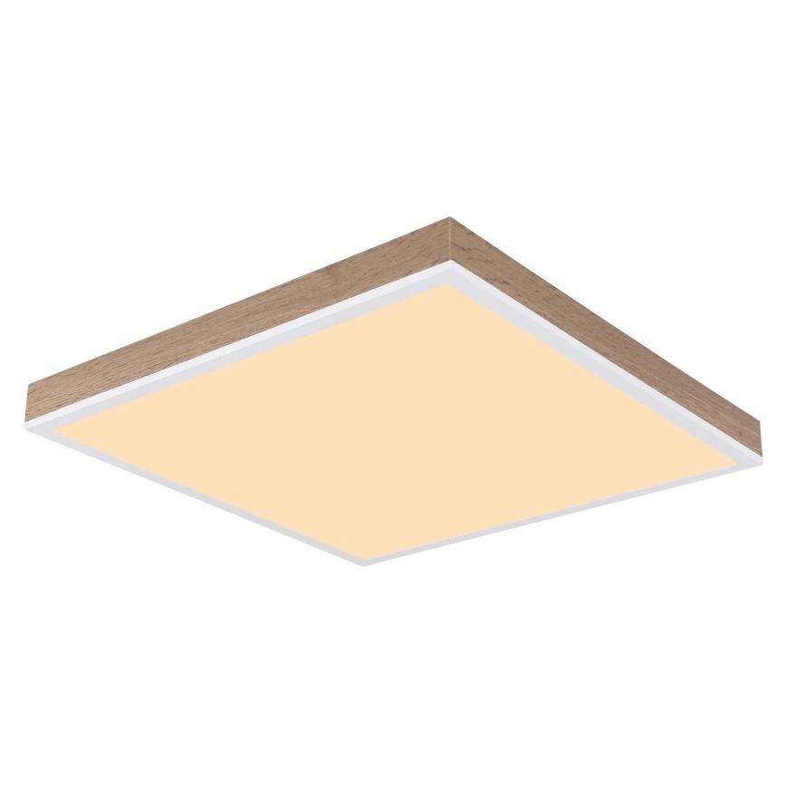 Globo - LED Dimmable ceiling light LED/24W/230V 2700-6500K + remote control brown/white