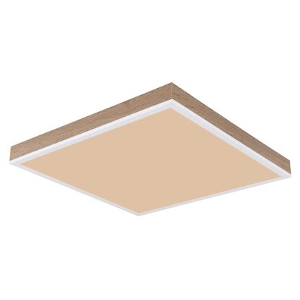 Globo - LED Dimmable ceiling light LED/24W/230V 2700-6500K + remote control brown/white