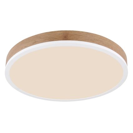 Globo - LED Ceiling light LED/24W/230V d. 45 cm brown