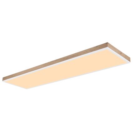 Globo - LED Dimmable ceiling light LED/36W/230V 2700-6500K + remote control brown/white