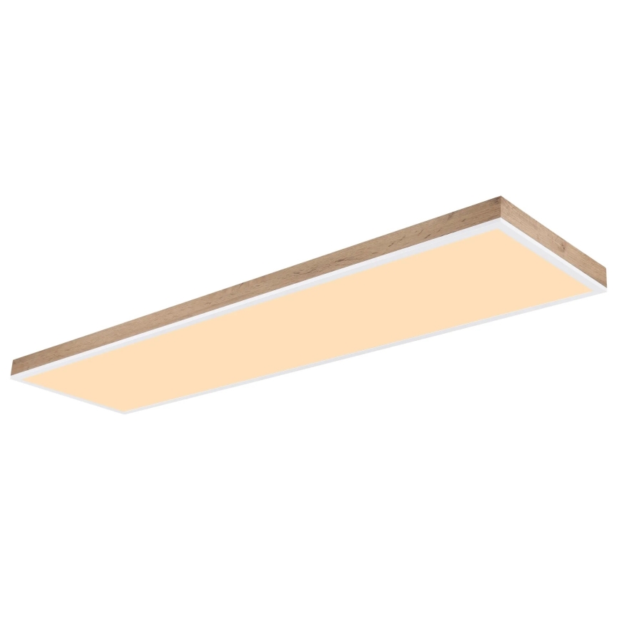 Globo - LED Dimmable ceiling light LED/36W/230V 2700-6500K + remote control brown/white