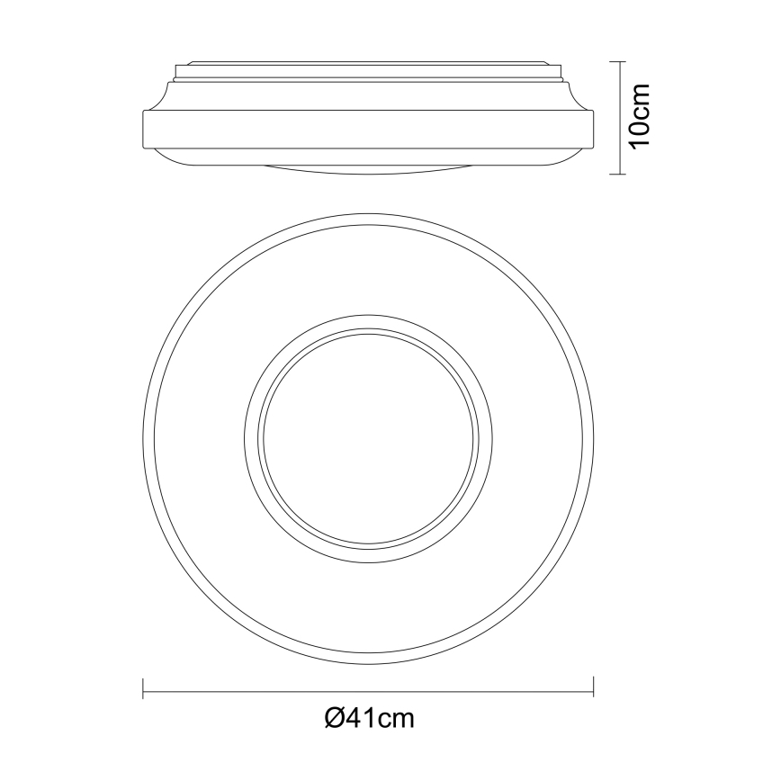 Globo - LED Ceiling light LED/24W/230V
