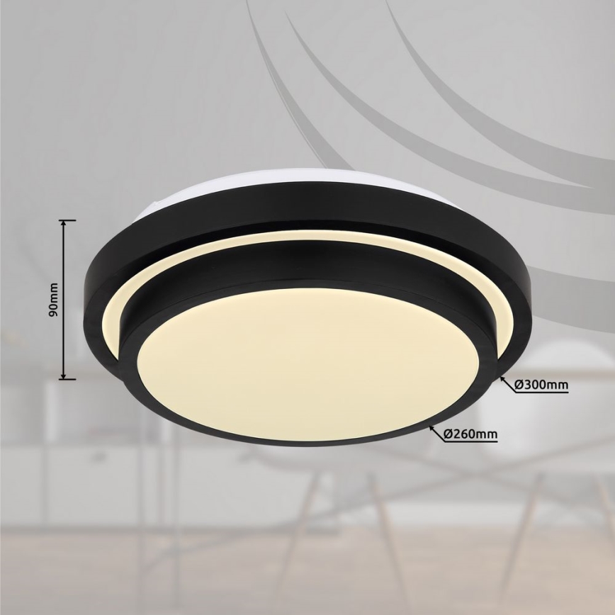 Globo - LED Bathroom ceiling light with a sensor LED/18W/230V IP44