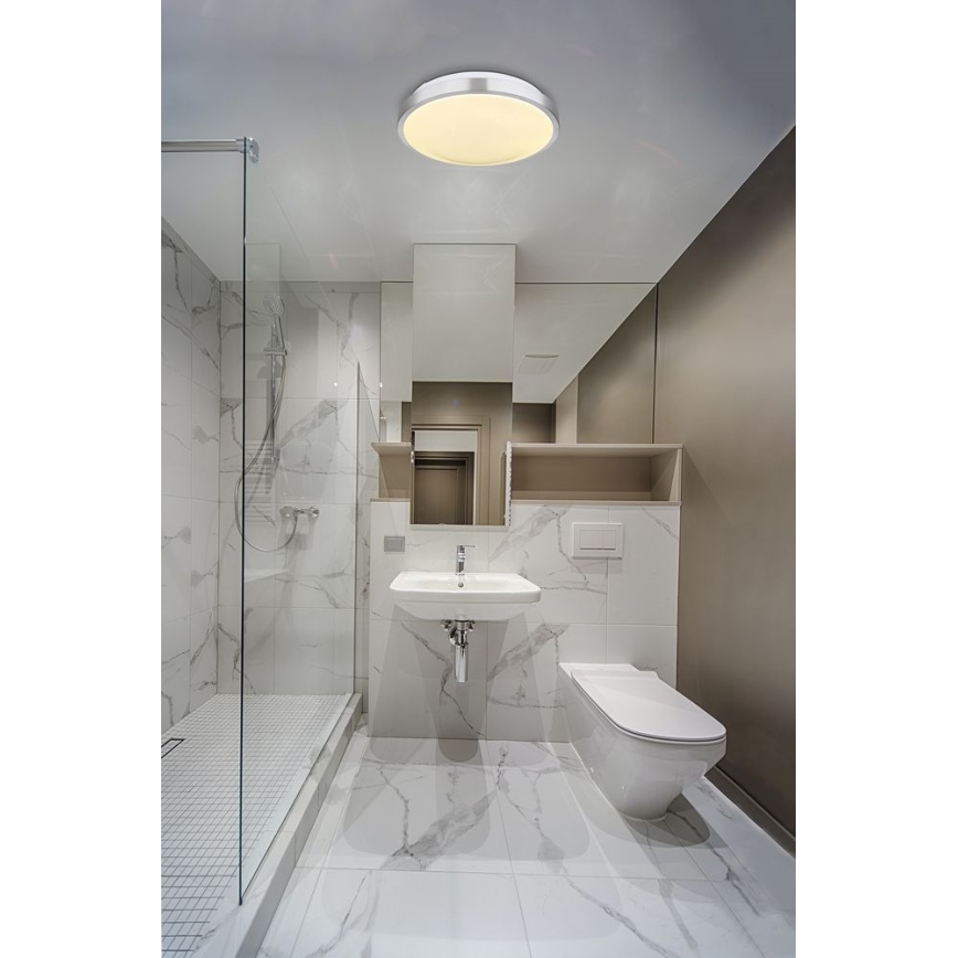 Globo - LED Bathroom ceiling light with a sensor LED/18W/230V IP44