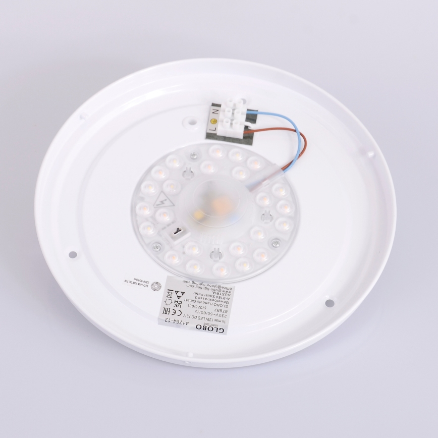 Globo - LED Ceiling light LED/12W/230V 307 mm 3000/4500/6000K
