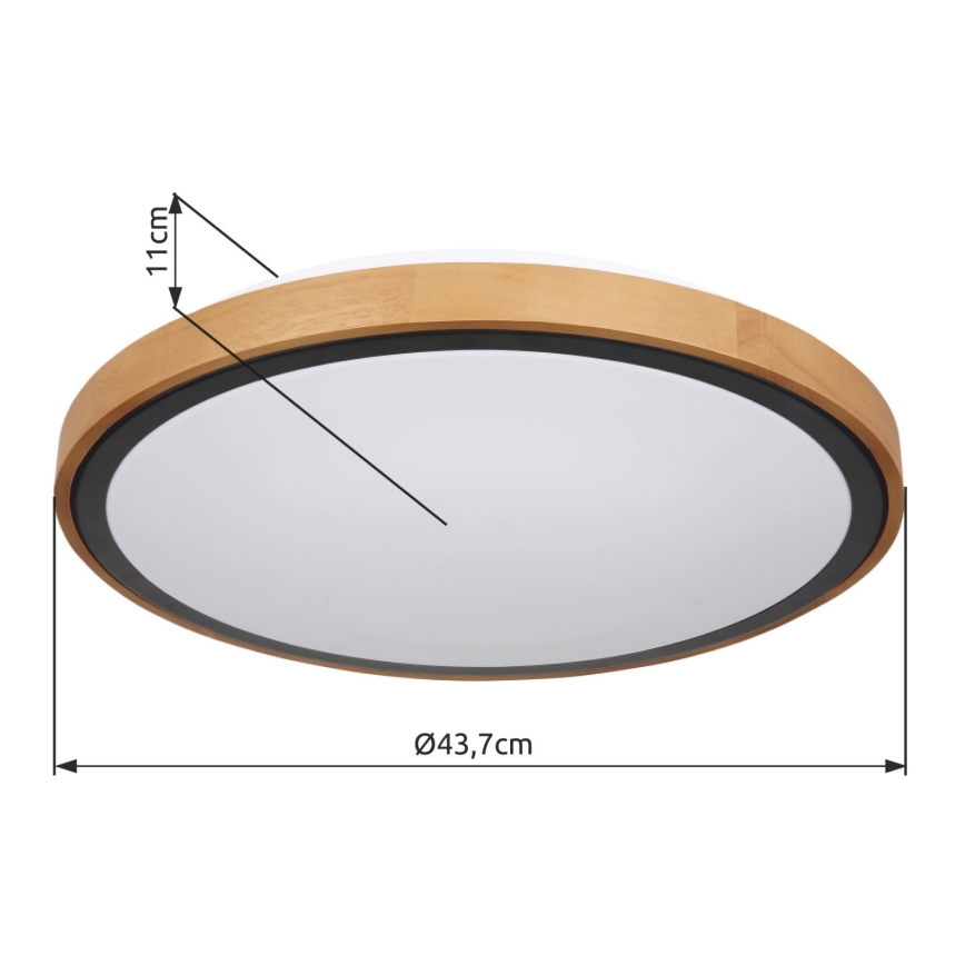 Globo - LED Ceiling light LED/24W/230V 3000/4500/6000K d. 43,7 cm