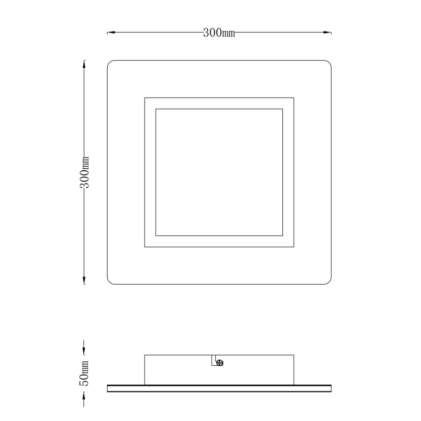 Globo - LED Ceiling light LED/23W/230V 2700/6500K