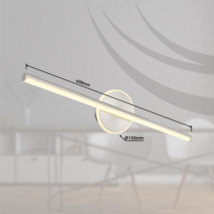 Globo - LED Bathroom mirror lighting LED/10W/230V 60,8 cm IP44 shiny chrome