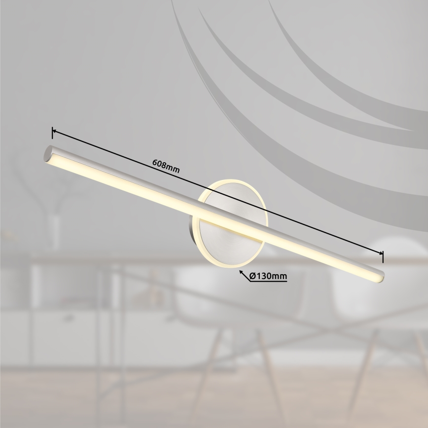 Globo - LED Bathroom mirror lighting LED/10W/230V 60,8 cm IP44 shiny chrome