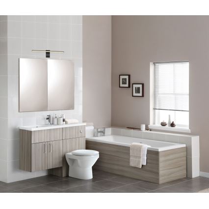 Globo - LED Bathroom mirror lighting LED/10W/230V 60,8 cm IP44 black