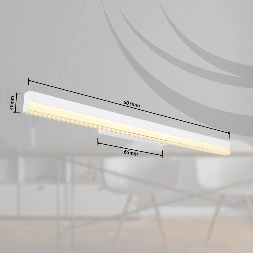 Globo - LED Wall light LED/12W/230V 3000/6000K 60 cm white
