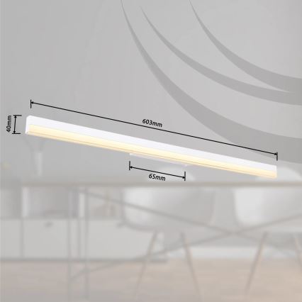Globo - LED Wall light LED/18W/230V 3000/6000K 80 cm white