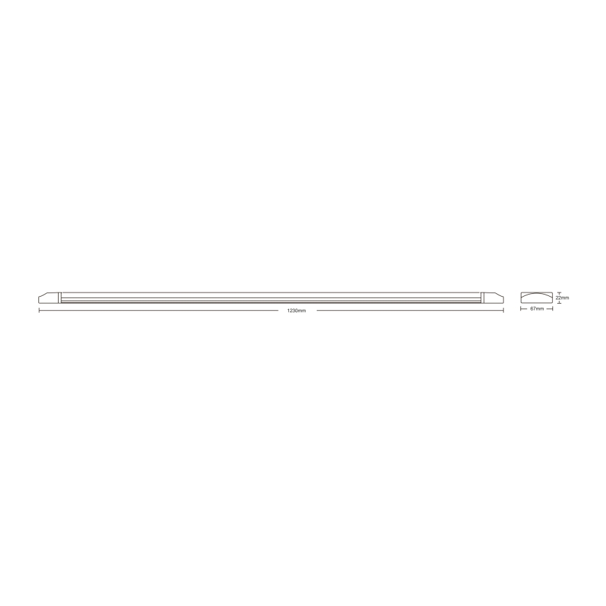 GLOBO - LED Fluorescent light LED/36W/230V IP65