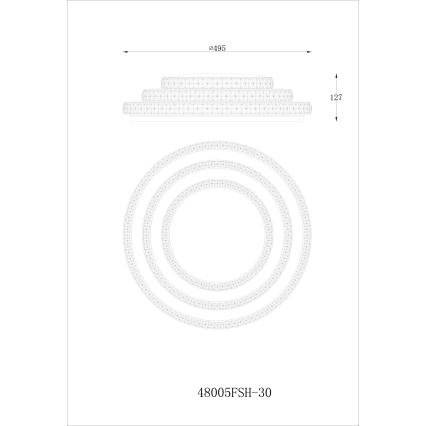 Globo - LED Dimmable ceiling light LED/30W/230V TUYA Wi-Fi + remote control