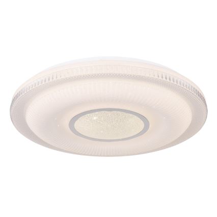 Globo - LED Dimmable ceiling light LED/30W/230V 3000-6500K d. 50 cm white Wi-Fi Tuya + remote control