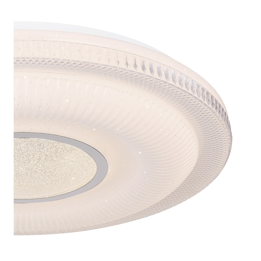Globo - LED Dimmable ceiling light LED/30W/230V 3000-6500K d. 50 cm white Wi-Fi Tuya + remote control