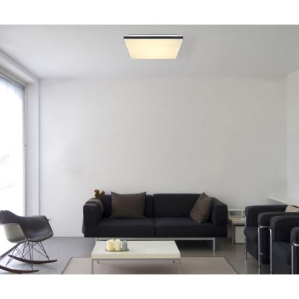 Globo - LED Dimmable ceiling light LED/24W/230V Wi-Fi Tuya + remote control