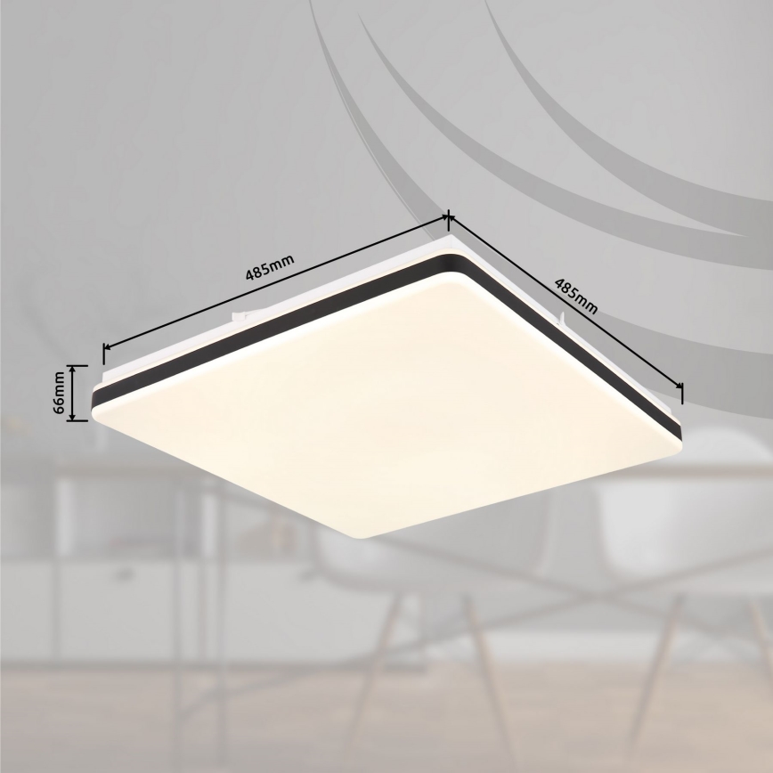 Globo - LED Dimmable ceiling light LED/24W/230V 2700-6500K Wi-Fi Tuya + remote control