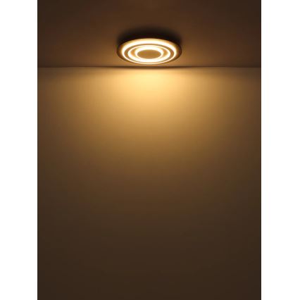 Globo - LED Ceiling light LED/24W/230V 3000K d. 32 cm anthracite
