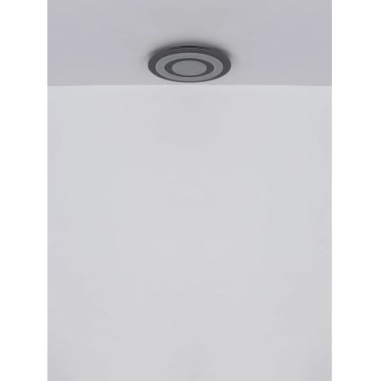 Globo - LED Ceiling light LED/24W/230V 3000K d. 32 cm anthracite