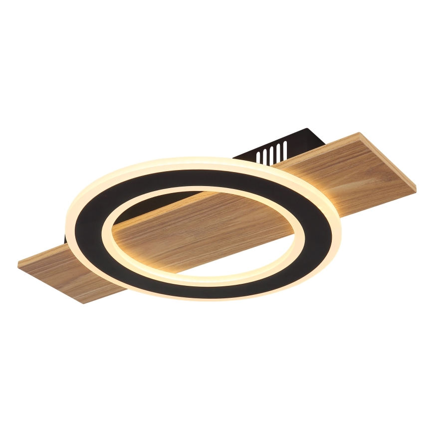 Globo - LED Ceiling light LED/18W/230V brown