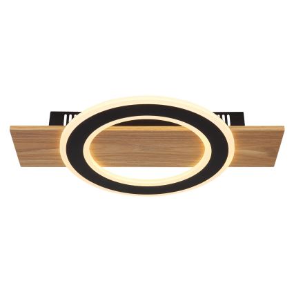 Globo - LED Ceiling light LED/18W/230V brown