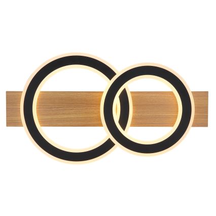 Globo - LED Ceiling light LED/40W/230V brown