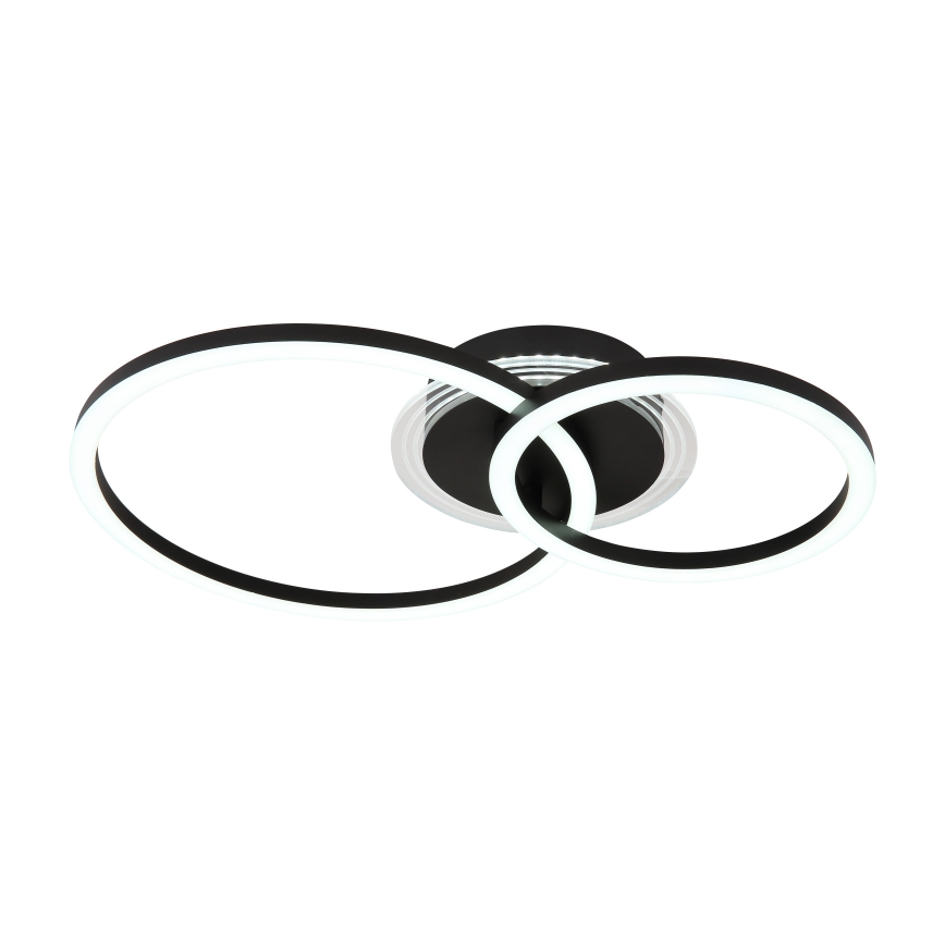 Globo - LED Ceiling light LED/30W/230V 2700/4500/6500K d. 33x50 cm black