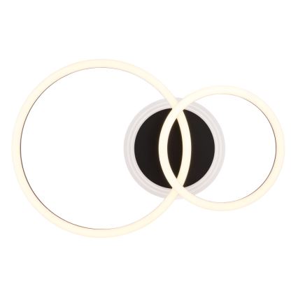Globo - LED Ceiling light LED/30W/230V 2700/4500/6500K d. 33x50 cm black